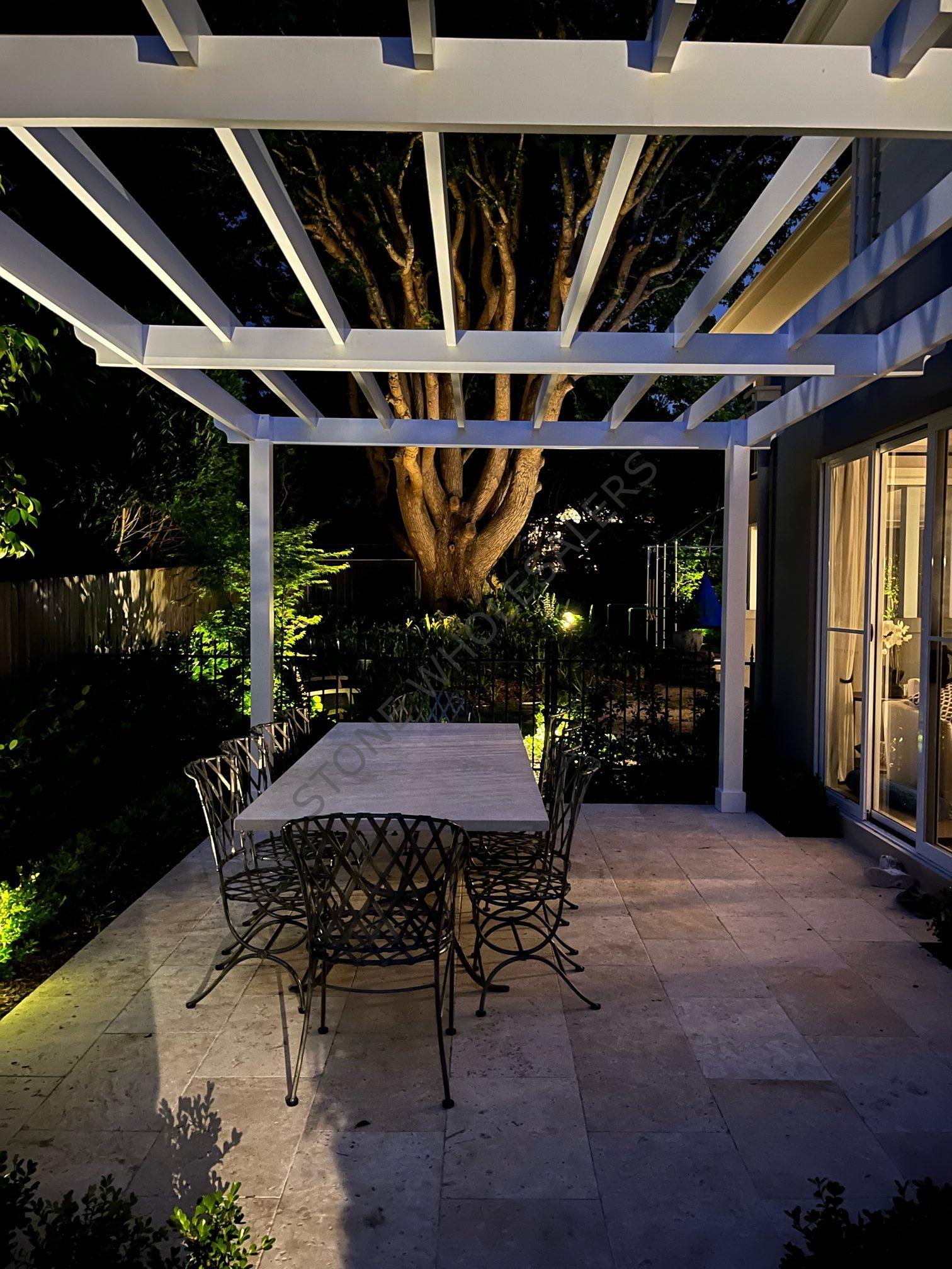 Dining Table Custom Cut Natural Stone Marble, Travertine, Granite or ...