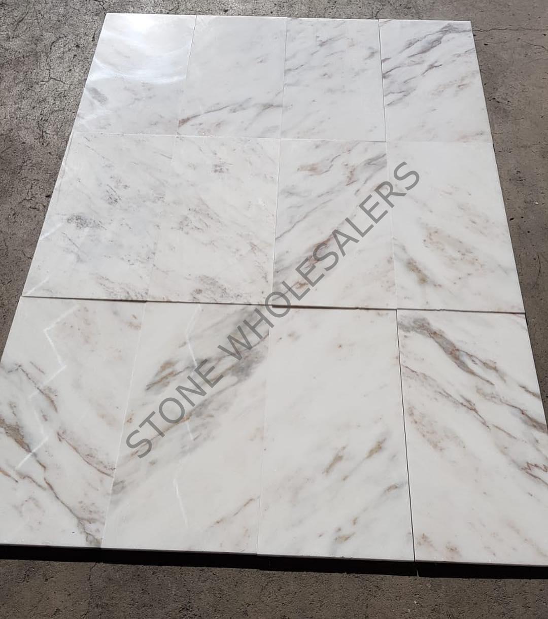  Carrara  Polished  Marble  12mm Tiles Stone Wholesalers