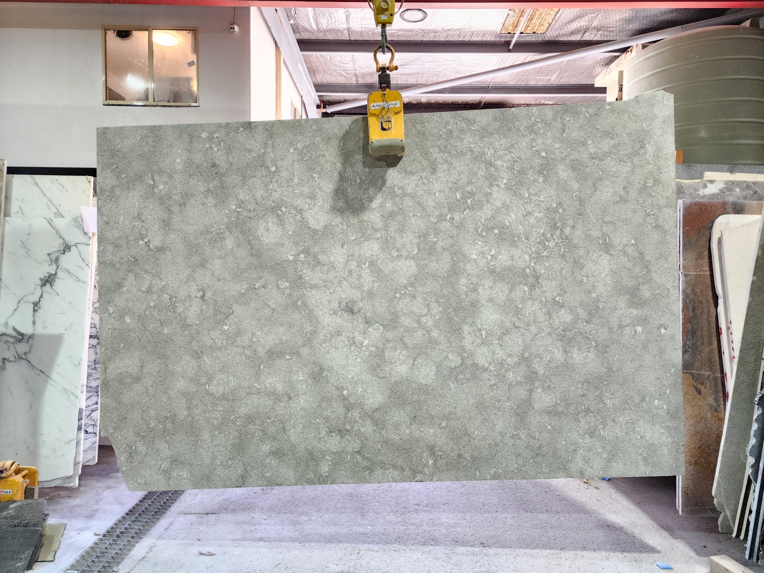 Fossil Brushed Limestone Slabs 20mm - Stone Wholesalers